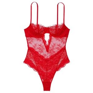 ✨NWOT✨ Victoria’s Secret Very Sexy Wicked Lace Teddy Bodysuit L